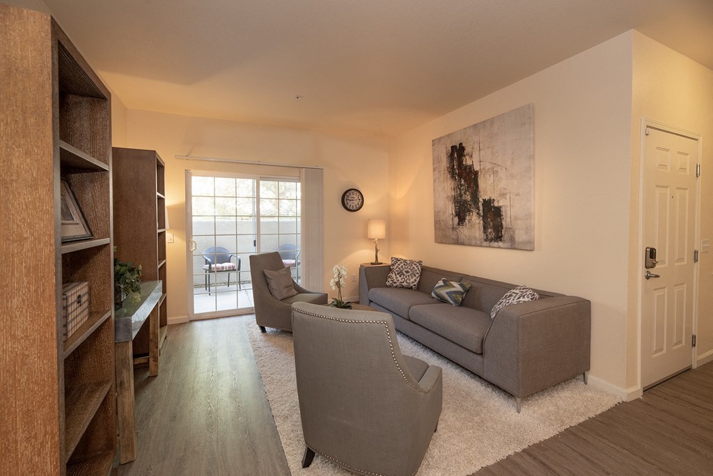 Stoneridge model 1 living room and entry