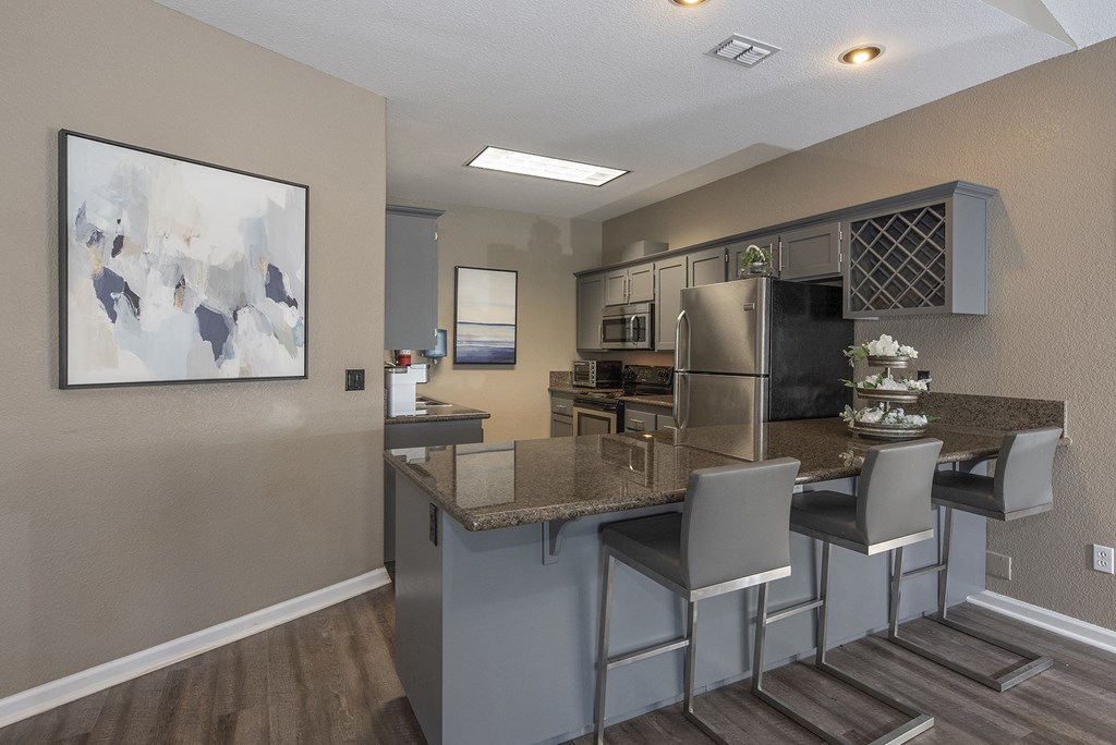  Clubhouse Interior Kitchen at Sunset Summit, Rocklin