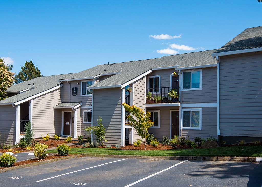 Building Exterior Laundry Room at Todd Village Apartments, Oregon, 97062
