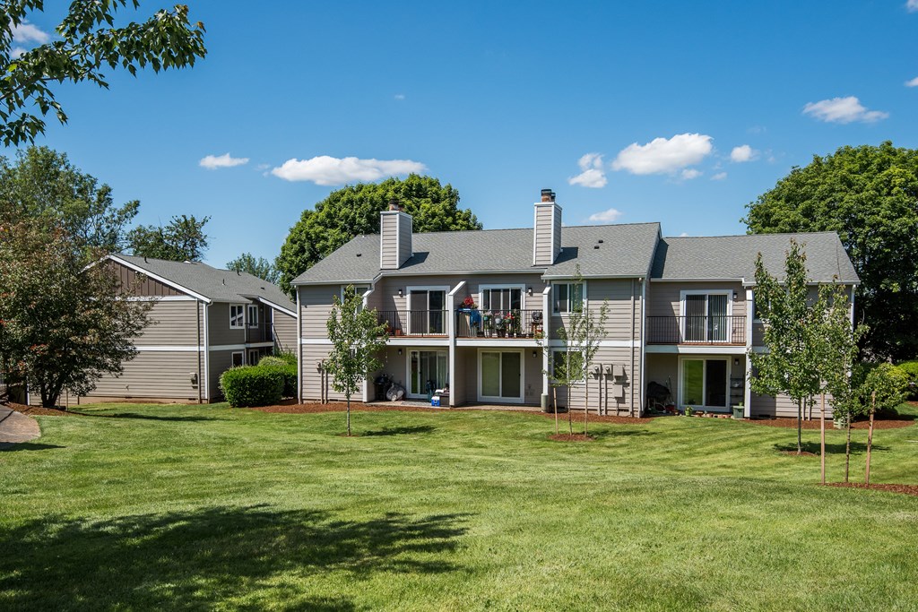 Building Exterior Open Greenspace at Todd Village Apartments, Oregon