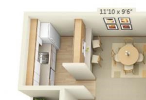 Maple Pointe Apartments Coliseum Maple 2x2 Floor Plan 946 Square Feet