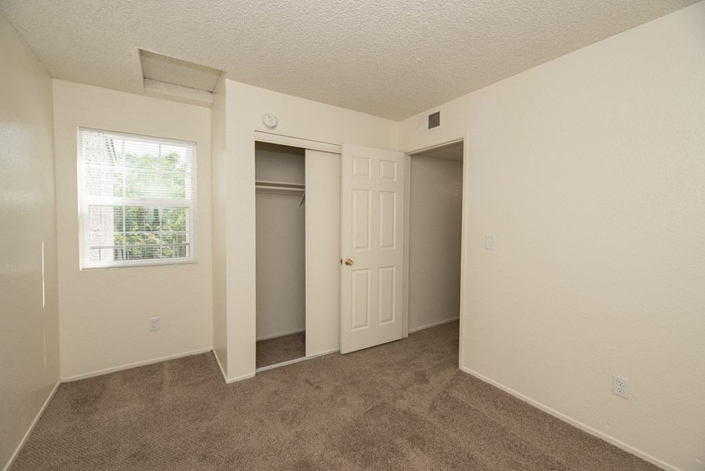 vacant 2x2 second bedroom at Woodbridge Apartments, Sacramento, 95833