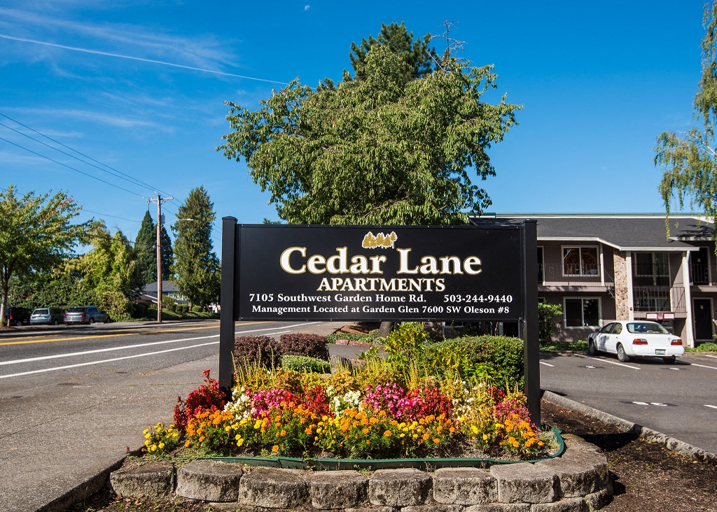 Cedar Lane Garden Glen Apartments In Portland Or