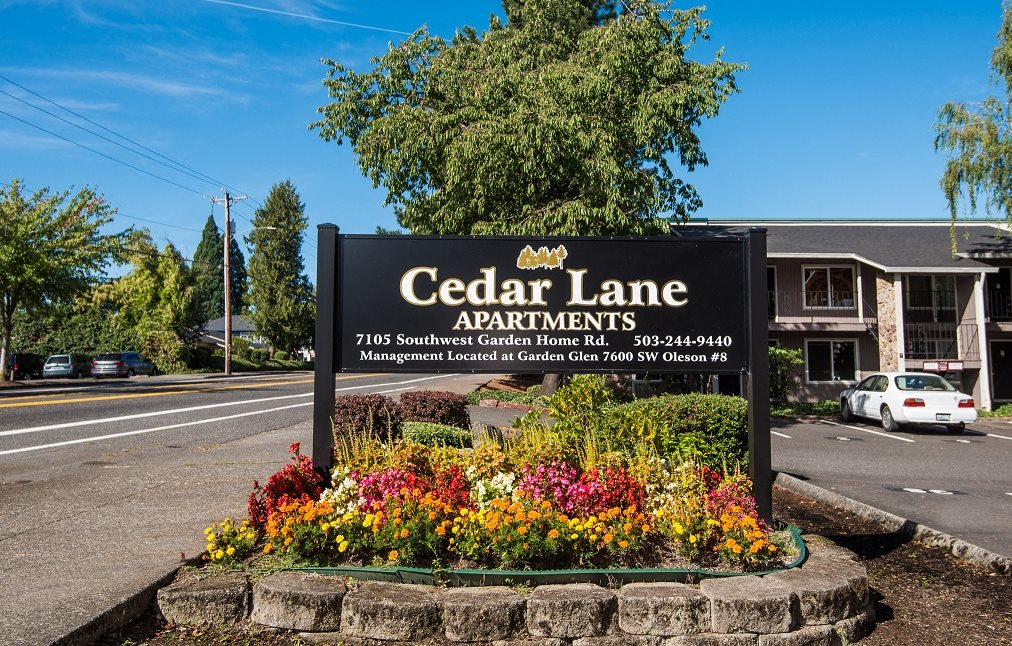 Cedar Lane Garden Glen Apartments In Portland Or