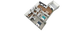 Heather Lodge 2x2 Express Floor Plan 1044 Square Feet