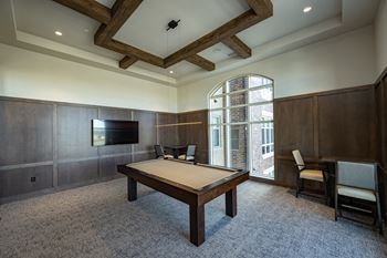 Club Room with Billiards, Bar, Poker and Shuffleboard