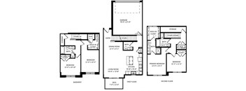a floor plan of a house