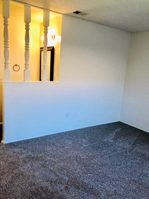 Las Casitas bedroom with bathroom in background