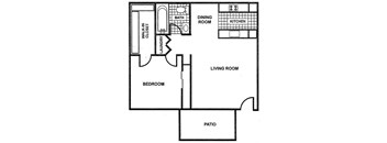 a floor plan of a house