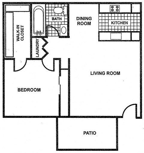a floor plan of a house