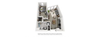bedroom floor plan an opens up concept in this design