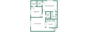 a floor plan of a house