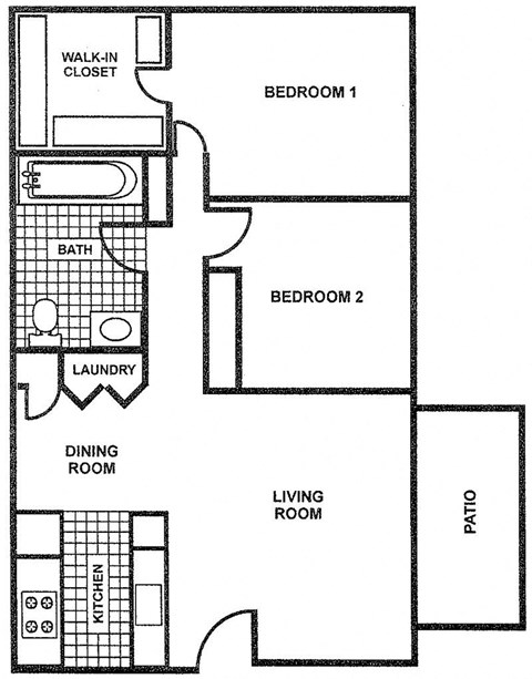 a floor plan of a house