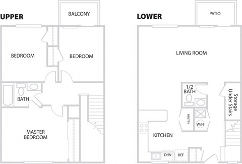 a floor plan of a bedroom apartment