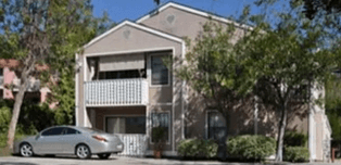 La Costa 15 Apartments street side view of unit at 7524 Gibraltar street.