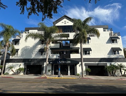 The Atrium Apartments in downtown San Diego, CA.