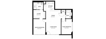 2 Bed 2 Bath B
