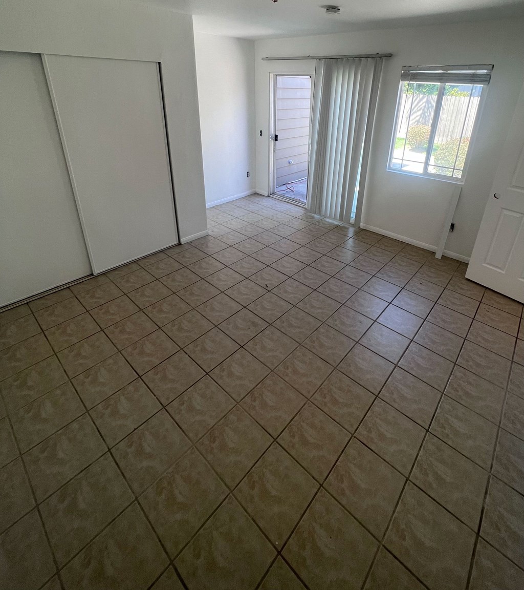 Interior view of Dubuque Apartments in Oceanside, CA.