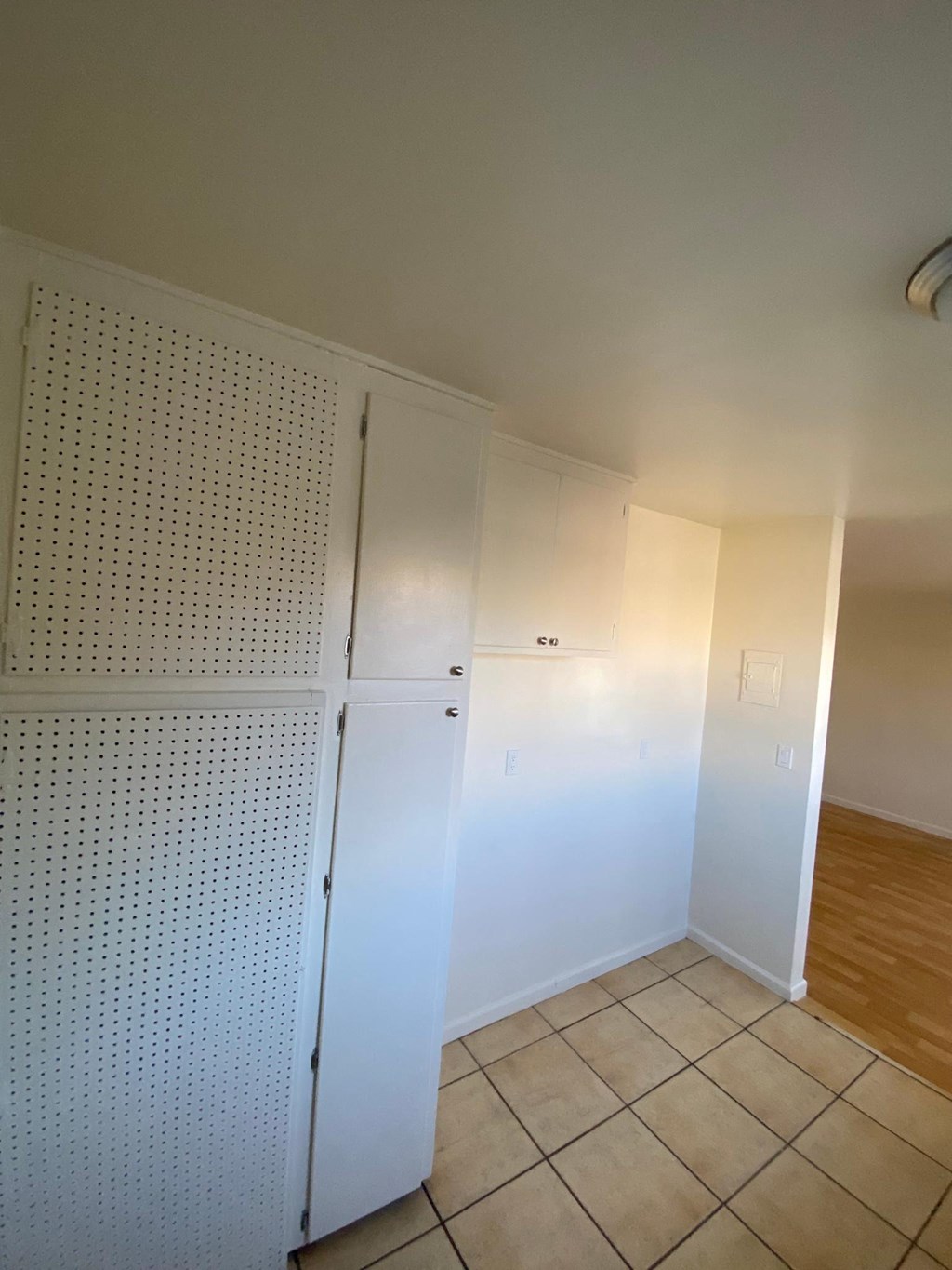 Kitchen in Edison Apartments in Burbank, California.