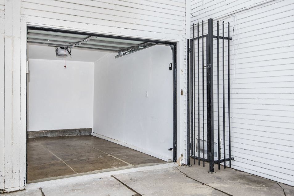 One car garage at 4141 Normal Avenue apartment homes in Los Angeles.