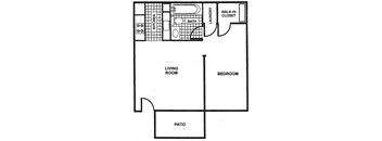 a floor plan of a house