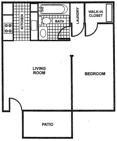 a floor plan of a house
