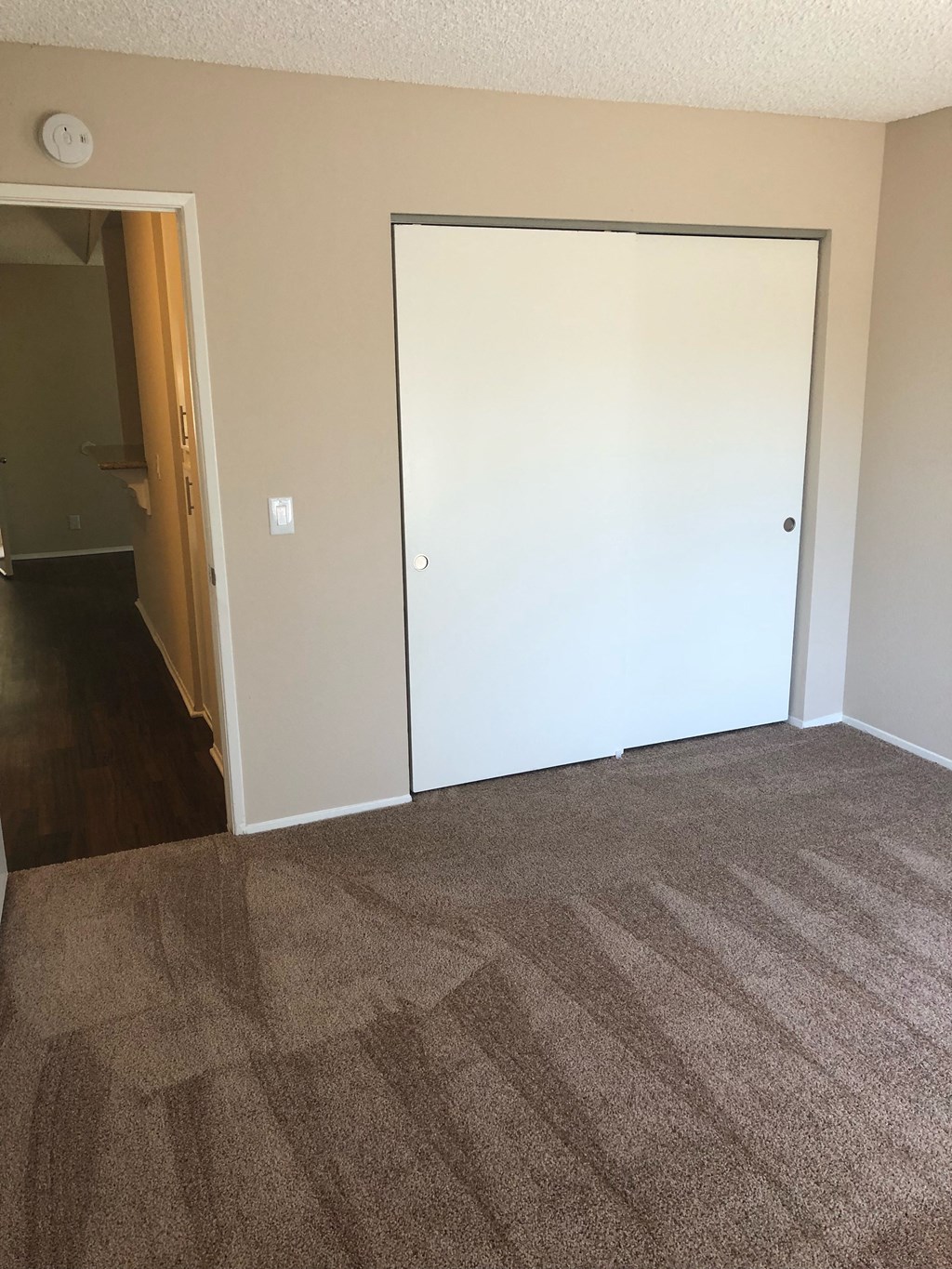 Large bedroom closet at Grande Vista Apartments.