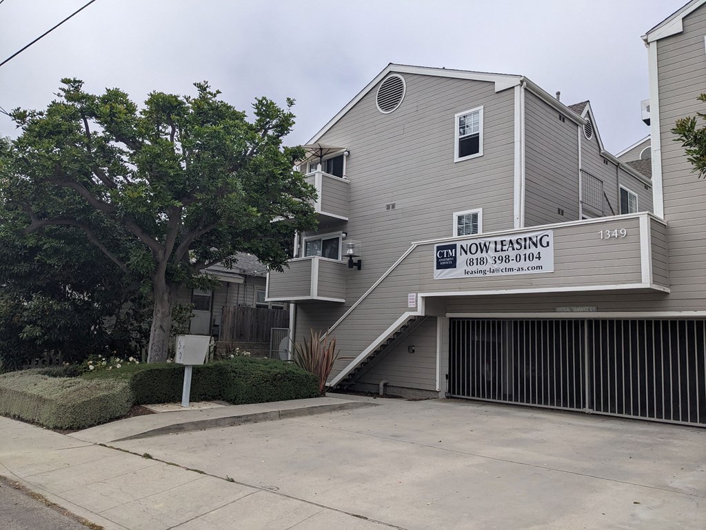 Gated garage enterance at Summer House Apartments in Ventura, California.