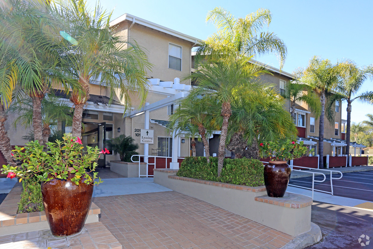 View of entrance to the property toward atrium