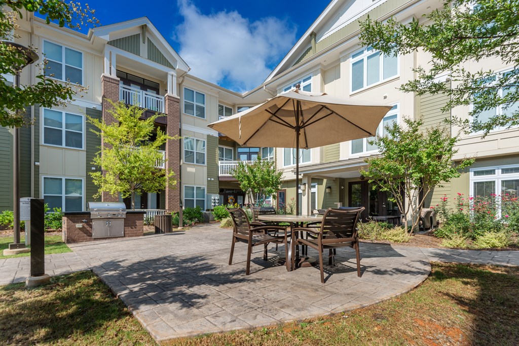 our apartments offer a patio