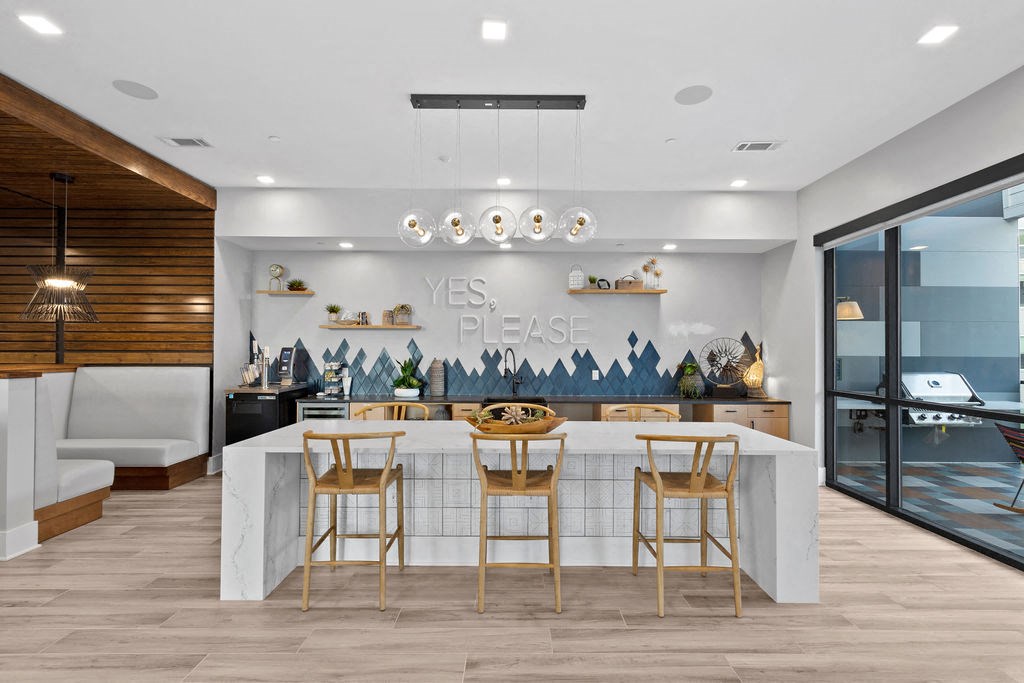 Clubroom with Kitchen Space