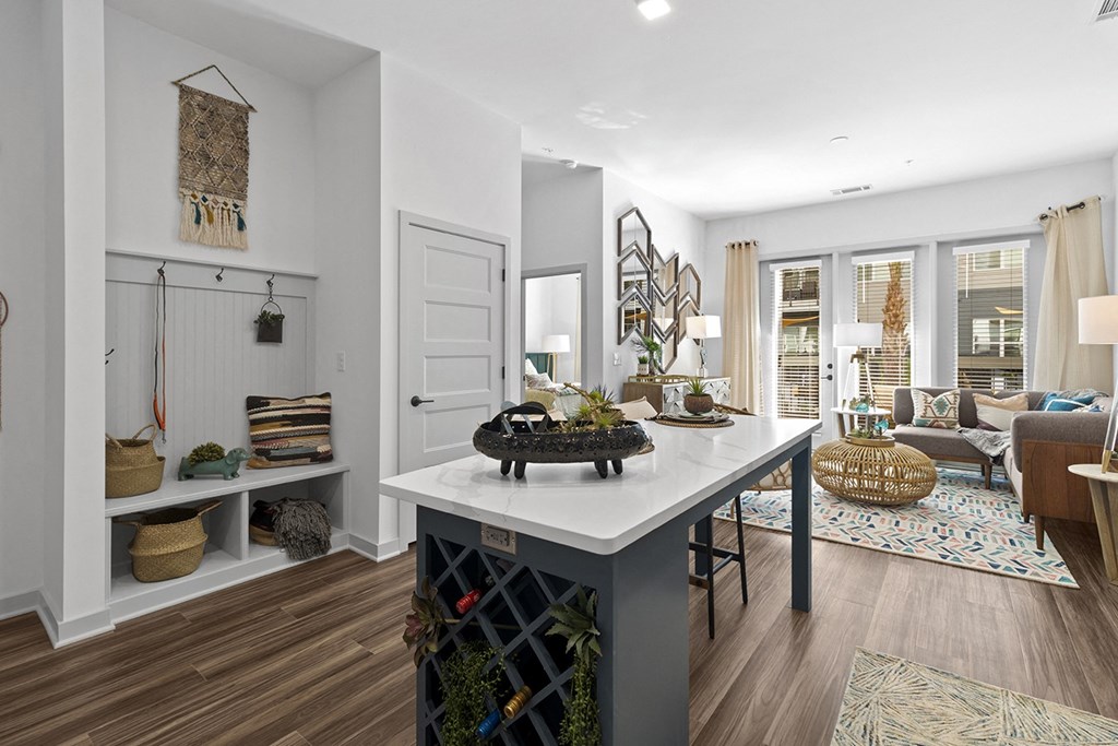 Kitchen with built ins