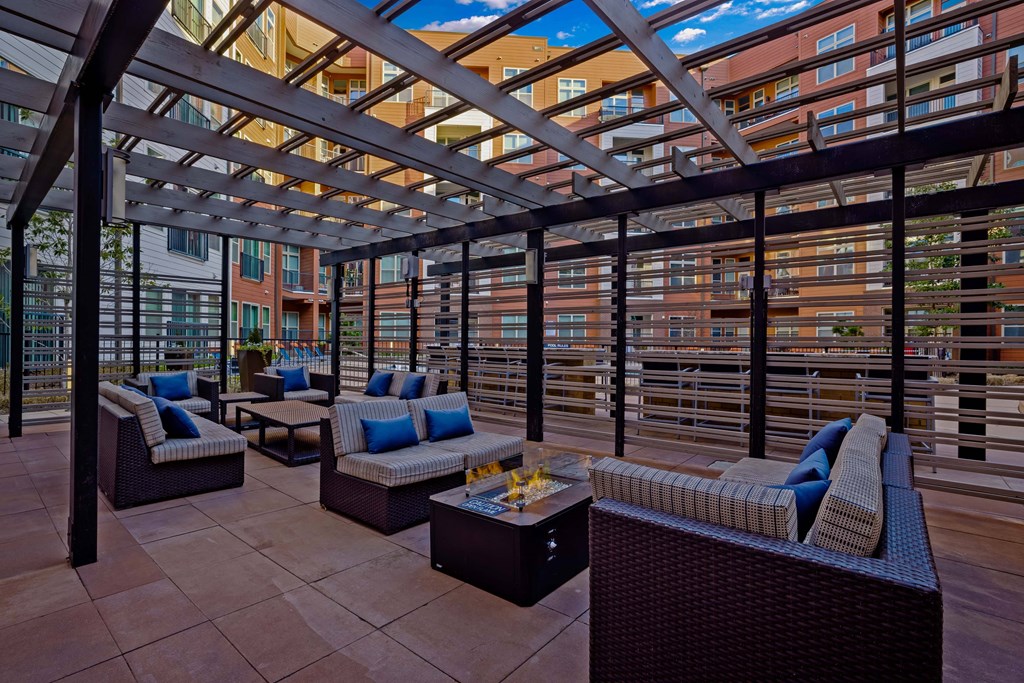 616 at the village Outdoor seating