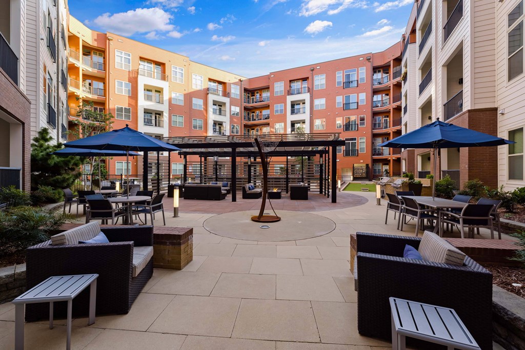 616 at the village Outdoor seating