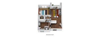 1 Bedroom A1C-M