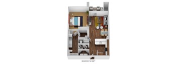 1 Bedroom A1E-M