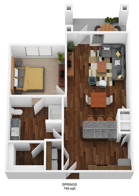 1 Bedroom A1E-S