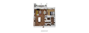 1 Bedroom A1G-M