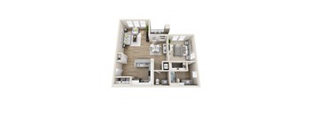 Bell Riverbend Village A2A floor plan