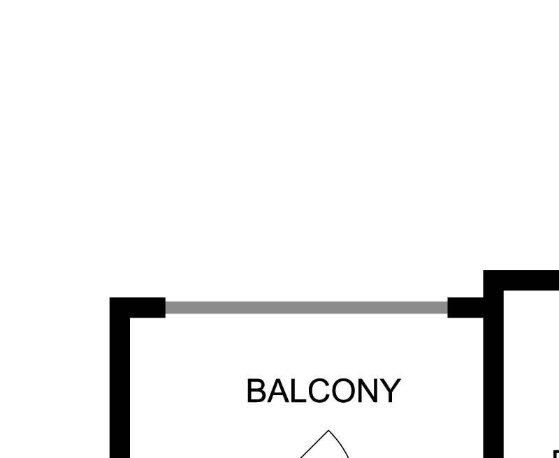 Adara Alexander Place one bedroom floor plan
