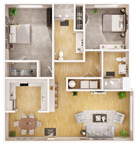 Cedar Floor Plan