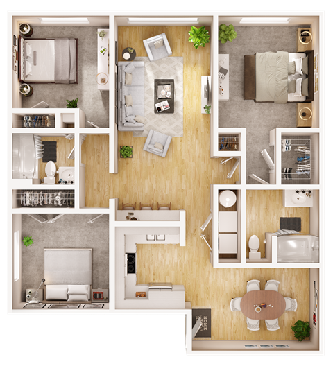 Maple Floor Plan