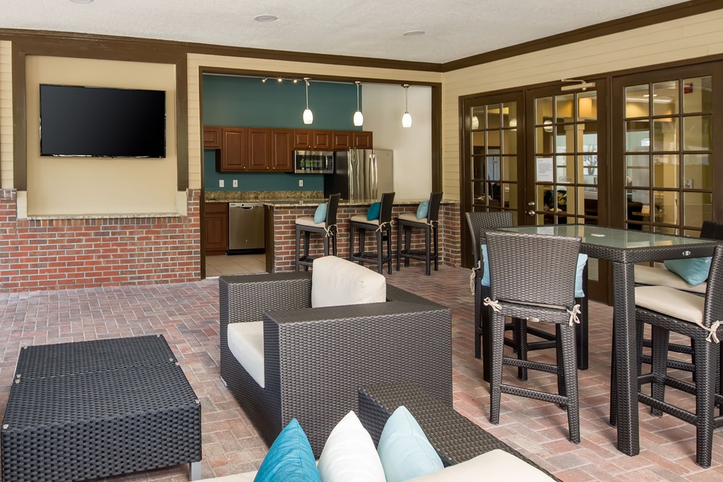 Room with many seating