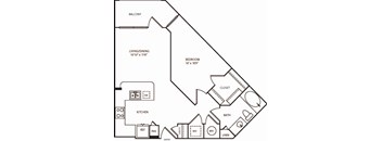 A black and white image of a house floor plan.