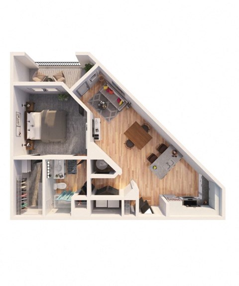 a floor plan of a house