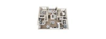 Bell Riverbend Village B2A floor plan