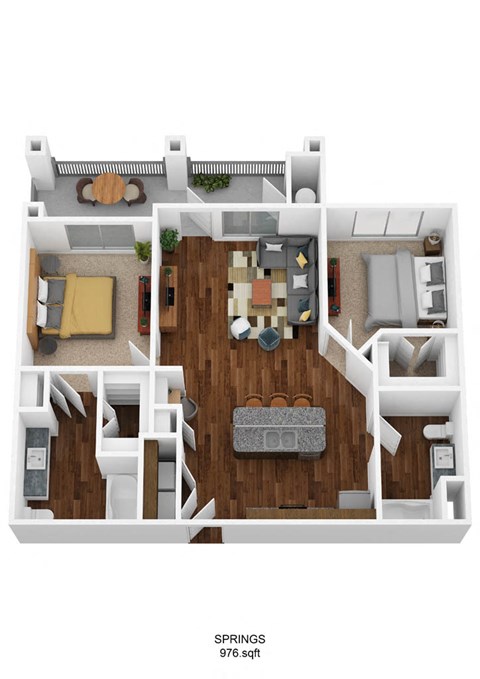 2 Bedroom B2B-S