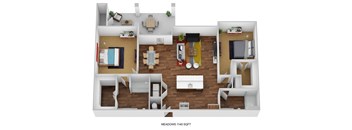 2 Bedroom B2E-M