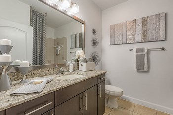 Spacious Bathrooms Spacious Bathrooms at Bell Perimeter Center, Georgia - Photo Gallery 6