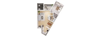 a floor plan of a home
